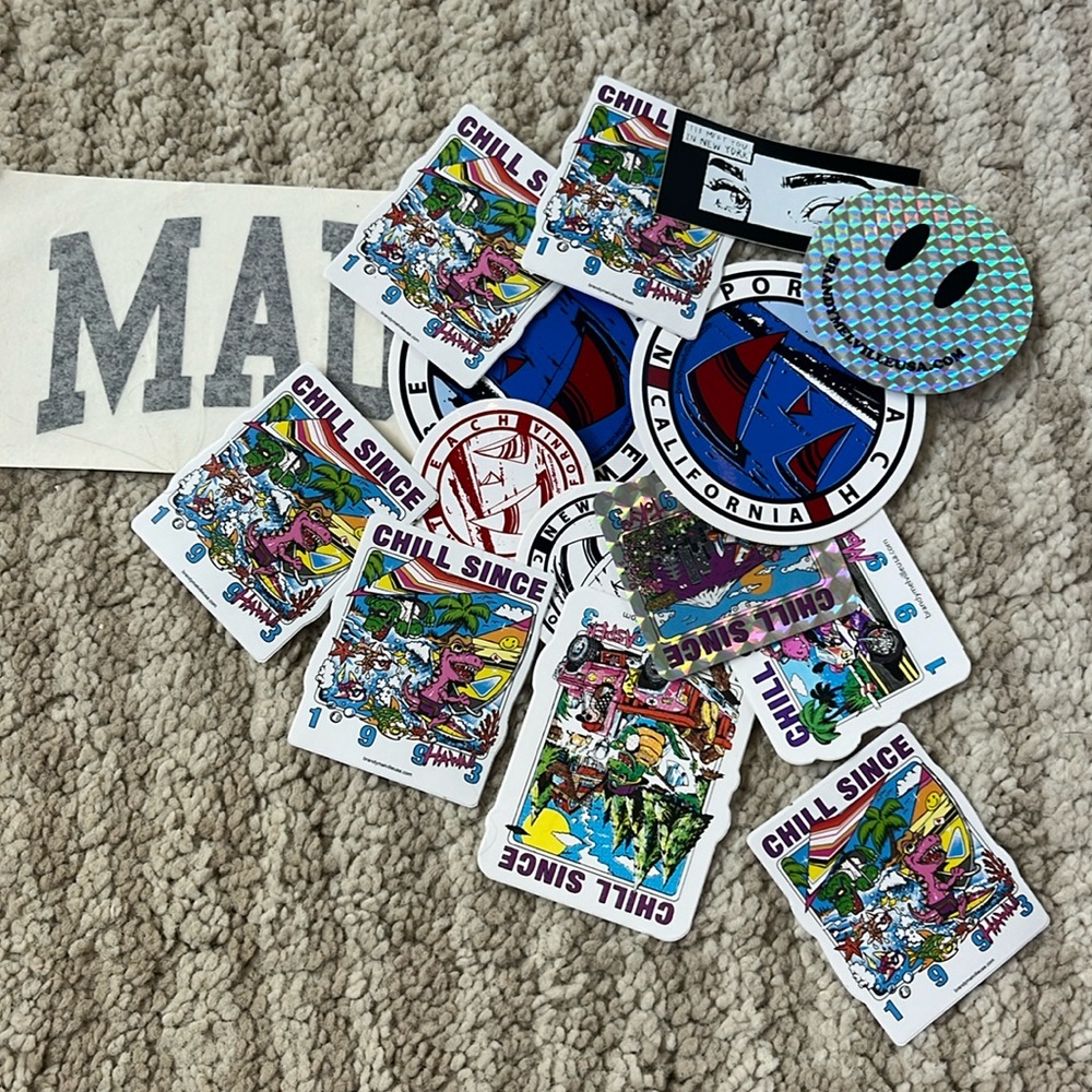 100 brandy melville stickers